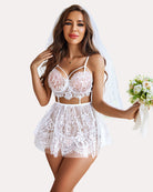 avidlove lingerie for women lace babydoll mesh nightwear chemise nightie