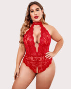 avidlove plus size lingerie for women sexy bodysuit deep v teddy one piece lace babydoll 16 24 plus