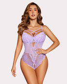 avidlove women floral lace harness lingerie bodysuit one piece teddy babydoll