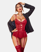 avidlove women garter lingerie set lace strappy teddy underwired naughty bodysuit exotic one piece babydoll