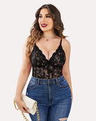 avidlove plus size women lingerie bodysuit sexy lace teddy one piece babydoll chemise l 4xl