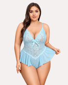 avidlove plus size women lingerie bodysuit sexy lace teddy one piece babydoll chemise l 4xl