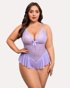 avidlove plus size women lingerie bodysuit sexy lace teddy one piece babydoll chemise l 4xl