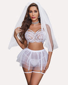 avidlove lace garter lingerie for women mesh mini skirt nightwear babydoll bodysuit b0c1mrl85j