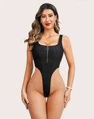 avidlove bodysuit for women tank tops high cut body suits zip up leotards s xxl