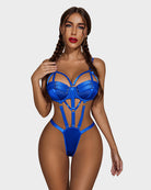 avidlove womens bondaged lingerie set sexy underwired push up teddy lingerie one piece babydoll