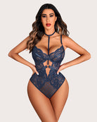 avidlove lingerie for women floral lace snap crotch teddy bodysuit one piece teddies babydoll