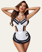 avidlove womens french maid outfit lace teddy lingerie fancy cosplay lingerie s xxl