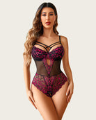 avidlove lingerie for women sexy teddy lace bodysuit one piece babydoll criss cross lingerie b0cr47p274