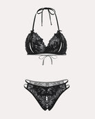 avidlove lingerie set for women bra and panty set halter lace lingerie 2 piece set b0d1dv5z7b