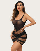 avidlove womens lingerie fishnet babydoll dress cut out mesh bodysuit chemise sparkle swmimming cover upfree size b0d1r9gmqv