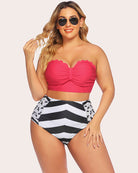 avidlove swimsuit for women high waisted bikini tummy control 2 piece swimwear bathing suits s 4xl