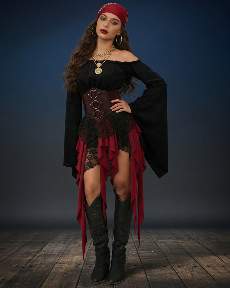 Women's Pirate Costume Set
