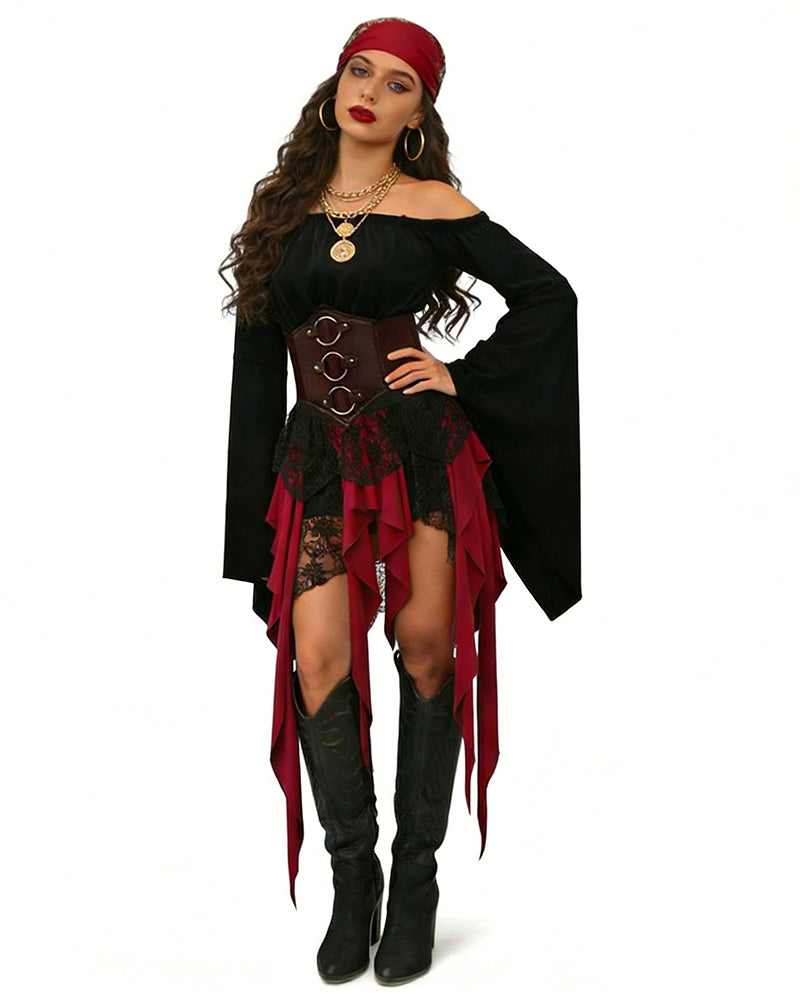 Women's Pirate Costume Set