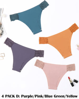 35-70kg Panties Girls Seamless Underwear Sexy Lace Low-Waist Pure