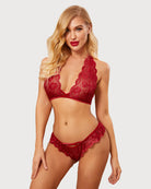 avidlove womens lace bra and panty set strappy lingerie