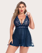 avidlove women plus size babydoll lingerie sheer lace chemise mesh sleepwear