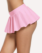 avidlove sexy role play pleated mini skirt ruffle lingerie for schoolgirl