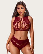 avidlove womens fishnet lingerie sexy mesh body stockings lingerie