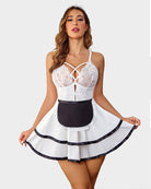 avidlove sexy maid lingerie for women maid outfit french maid costume babydoll lingerie dress cosplay lingerie