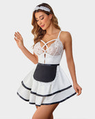 avidlove sexy maid lingerie for women maid outfit french maid costume babydoll lingerie dress cosplay lingerie