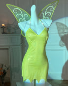 Avidlove Fairy Costume Shimmer Mini Dress with Butterfly Wings