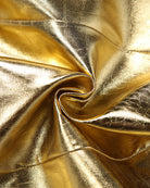 Avidlove Metallic Corset Top and Mesh Draped Skirt Set