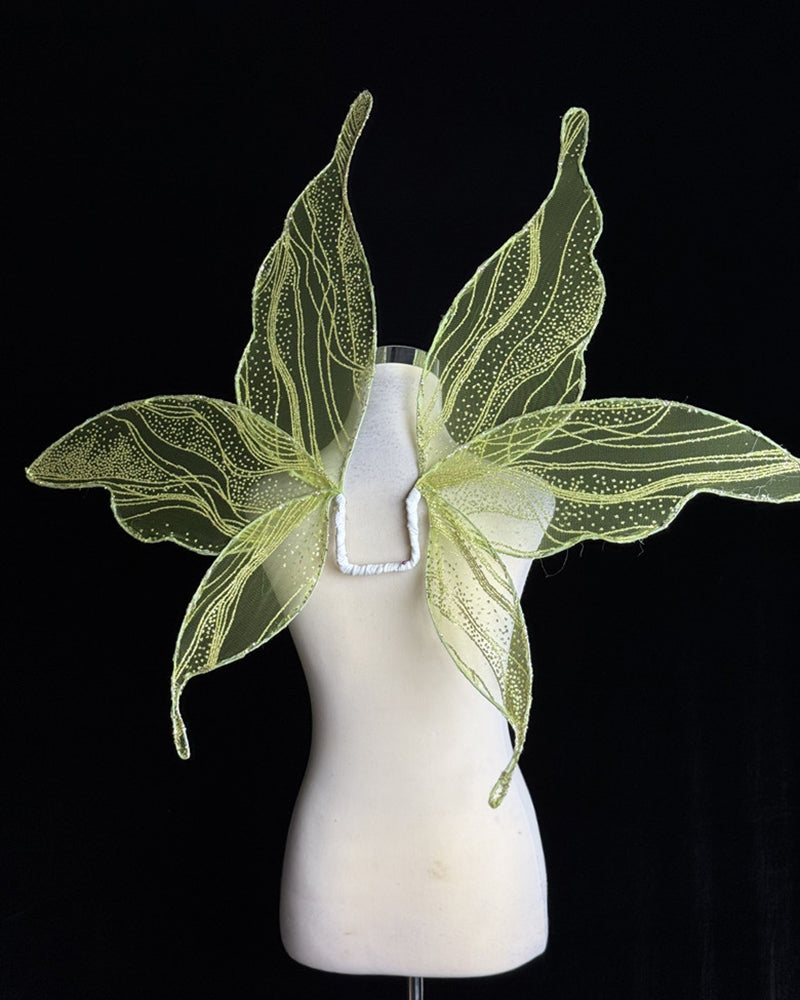 Avidlove Glitter Fairy Wings Costume Accessory for Halloween and Cosplay