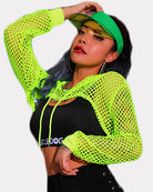 avidlove mesh hoodie crop top womens fishnet shirt long sleeve crop top hoodie