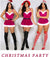 Avidlove Christmas Lingerie for Women Sexy Santa Costume For Women V Neck Velvet Lingerie