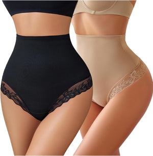 Control Panties Lace Seamless Tummy Underwear – Avidlove