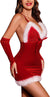 Avidlove Women's Christmas Dresses Bodycon Slip Velvet Dress Womens Red Santa Christmas Costumes