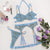 Avidlove Women Lingerie Set Garter Belt 4 Piece Underweire Lace Floral Embroidered Lingerie Sets