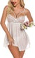 Avidlove Women Lingerie Babydoll Lace Chemise Sexy Bridal Nightgown Ruffle Sleepwear XS-XXL