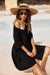 Avidlove Women's Swimsuit Beach Cover Up 3/4 Sleeve Beach Bikini Shirt Bathing Suit Beach Dress with Pockets