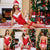 Avidlove Women's Christmas Lingerie Lace Bodysuit Teddy with Garter Belt Santa Lingerie